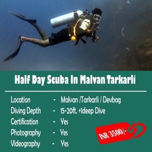 Half Day Scuba In Malvan Tarkarli